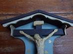 Vintage houten kruis, Antiek en Kunst, Ophalen of Verzenden