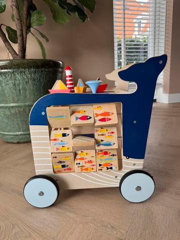 Small Foot houten loopwagen walvis beschikbaar voor biedingen