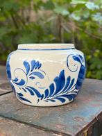 Delfts Blauw vintage  vaasje vaas, Huis en Inrichting, Gebruikt, Blauw, Aardewerk of Porselein, Ophalen of Verzenden