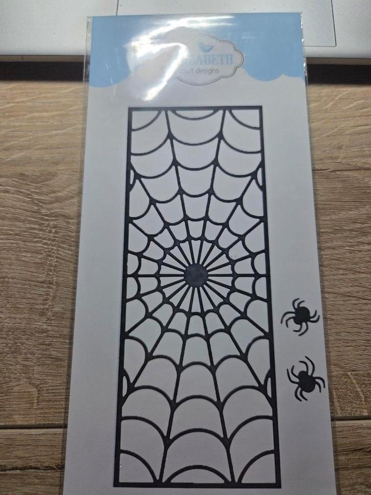 mal spiderweb ECD slimline, Hobby en Vrije tijd, Kaarten | Zelf maken, Nieuw, Pons of Mal, Overige thema's, Ophalen of Verzenden