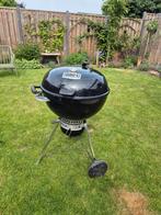Weber master touch scharnierend deksel met accessoires, Tuin en Terras, Ophalen, Gebruikt, Met accessoires