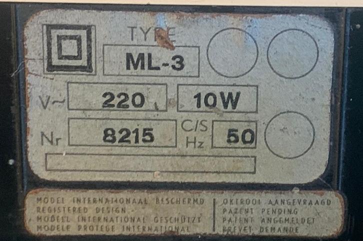 Vintage tafelventilator ITHO, Verzamelen, Elektronische Apparatuur, Overige typen, Ophalen of Verzenden