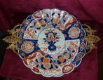 Antieke Imari schotel met ornamenten - 34cm, Antiek en Kunst, Ophalen of Verzenden
