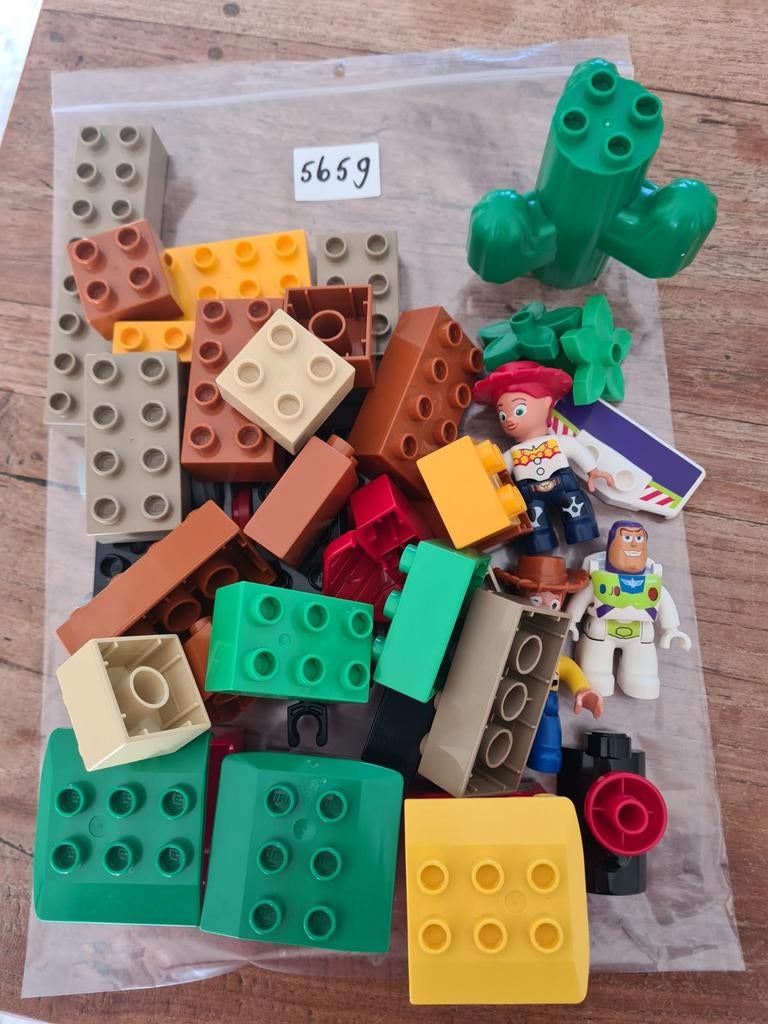 Lego duplo 5659, Kinderen en Baby's, Speelgoed | Duplo en Lego, Ophalen of Verzenden, Zo goed als nieuw, Duplo