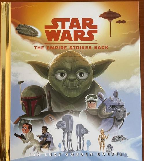 gouden boekje Star wars, The empire strikes back, Boeken, Kinderboeken | Kleuters, Zo goed als nieuw, Non-fictie, Gouden boekje