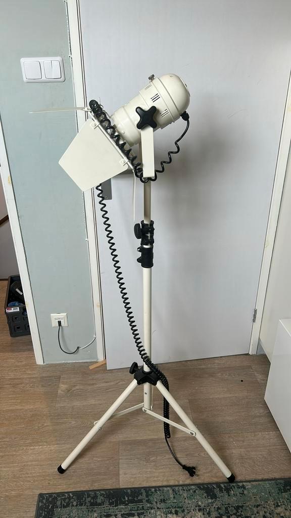 Vloerlamp ‘studiolamp’, Huis en Inrichting, Lampen | Vloerlampen, Zo goed als nieuw, 150 tot 200 cm, Ophalen