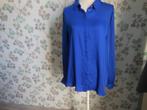 Mooie kobalt blauwe blouse, Ophalen of Verzenden, Zo goed als nieuw, Maat 38/40 (M), Blauw