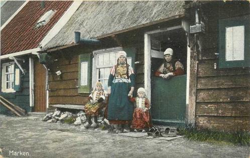 (300-443-005) Marken, Verzamelen, Ansichtkaarten | Nederland, Noord-Holland, Verzenden