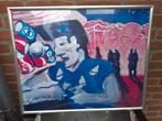 Herman Brood blikdruk., Ophalen