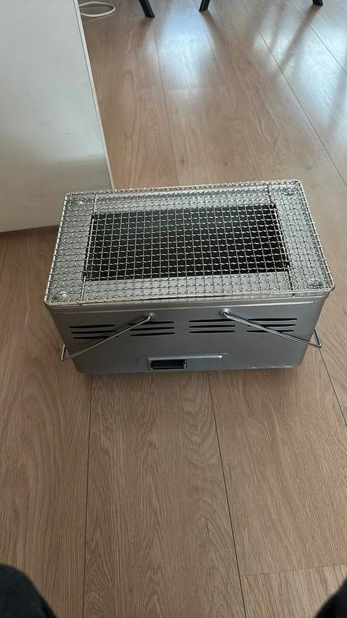 Lichte robuuste reis barbecue 37x23cm NIEUW, Tuin en Terras, Houtskoolbarbecues, Zo goed als nieuw, Ophalen of Verzenden