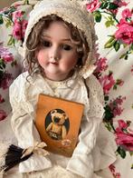 Zeer grote antieke unieke Heinrich Handwerck S&H pop 80 cm, Antiek en Kunst, Antiek | Speelgoed, Ophalen of Verzenden