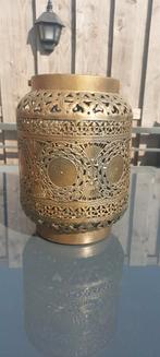 Lantaarn oosters marrakech goud, Huis en Inrichting, Woonaccessoires | Kandelaars en Kaarsen, Ophalen of Verzenden