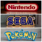 Nintendo Sega Pokemon Xbox Playstation Atari logo Led sign, Ophalen of Verzenden, Zo goed als nieuw