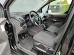 Ford Transit Connect 1.5Tdci 75PK 3 Persoons Trekhaak Airco, Auto's, Voorwielaandrijving, Stof, 4 cilinders, Zwart
