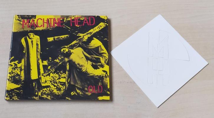 Machine Head - Old CD Single 1995 + Logo Stencil, Cd's en Dvd's, Cd Singles, Gebruikt, Rock en Metal, Ophalen of Verzenden