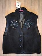Nieuwe Teddy Bodywarmer met Borduursel van Blutsgeschwister, Kleding | Dames, Ophalen of Verzenden, Nieuw, Zwart