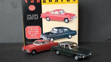 Ford Capri & Classic 190 e 1:43 Vanguards Pol  beschikbaar voor biedingen