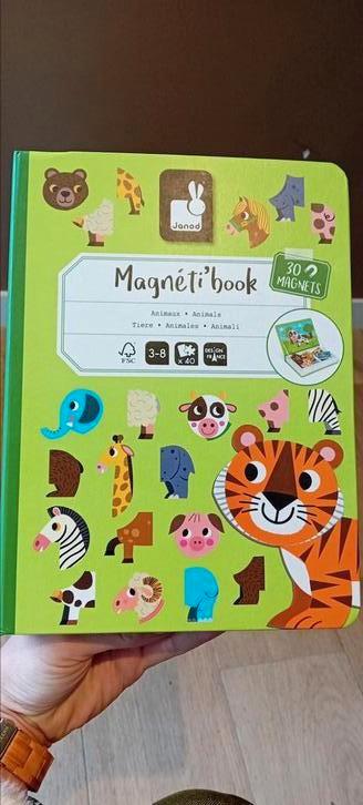 Animals Magneti'book, Hobby en Vrije tijd, Gezelschapsspellen | Overige, Zo goed als nieuw, Ophalen of Verzenden