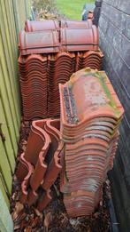 Rode dakpannen, Ophalen, Gebruikt, Steen of Klei, 15 m² of meer