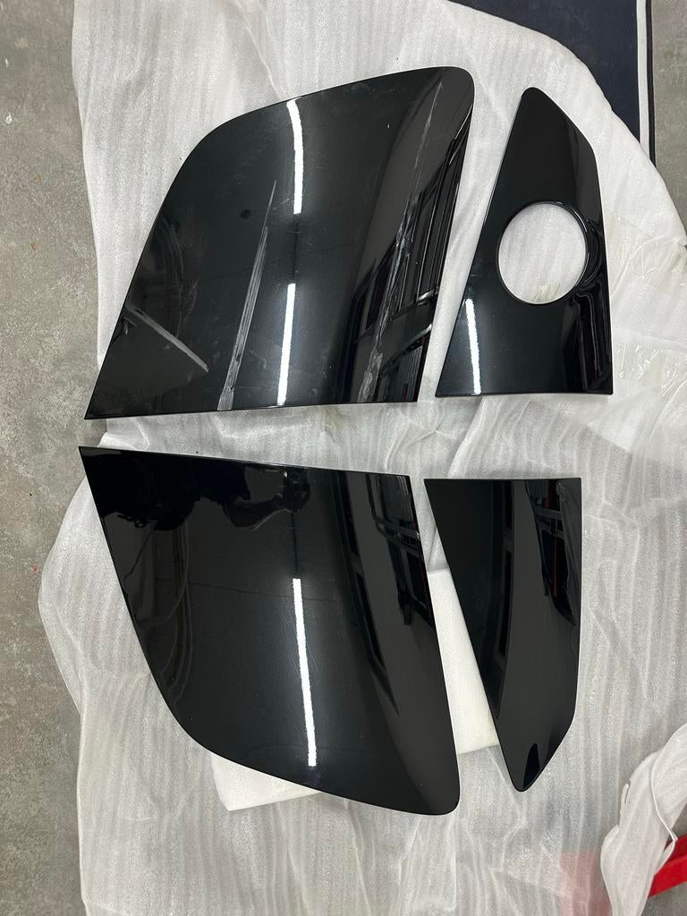 Audi R8 V10 Side Blades Zwart OEM, Gebruikt, Links, Spatbord, Audi