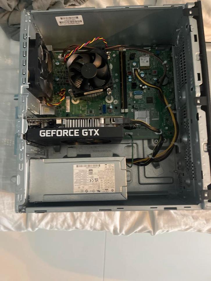 HP Gaming PC - GTX 1650 Super - Geen CPU/SSD, Computers en Software, Desktop Pc's, Gebruikt, Onbekend, SSD, 8 GB, Met videokaart