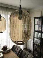 2 glazen hanglampen, Ophalen, Zo goed als nieuw, Glas, Minder dan 50 cm