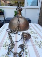 Bronzen hanglamp PTMD collection, Huis en Inrichting, Ophalen, Zo goed als nieuw, Industrieel, Metaal