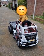 Elektrische vrachtwagen met aanhangwagen, Kinderen en Baby's, Ophalen, Zo goed als nieuw