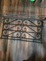 Mooie smeedijzeren kapstok, Wandkapstok, Ophalen of Verzenden, Zo goed als nieuw, Minder dan 100 cm