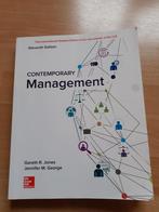 Contemporary management VU bedrijfskunde 11e editie G. Jones, Ophalen of Verzenden, Zo goed als nieuw, Management