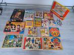 Vintage spellen en houten puzzels smurfen knikkerbaan, Gebruikt, Van hout, 4 tot 6 jaar, Meer dan 50 stukjes