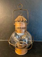 Scheepslamp antieke scheepslantaarn, Ophalen of Verzenden