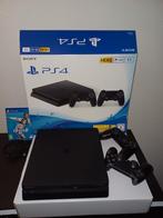 Playstation 4 Slim inclusief 2 controllers, Spelcomputers en Games, Spelcomputers | Sony PlayStation 4, Ophalen, Met 2 controllers