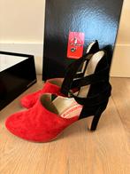 Elegante rode pumps van Kop en Staart 39, Kleding | Dames, Verzenden, Zo goed als nieuw, Rood, Pumps
