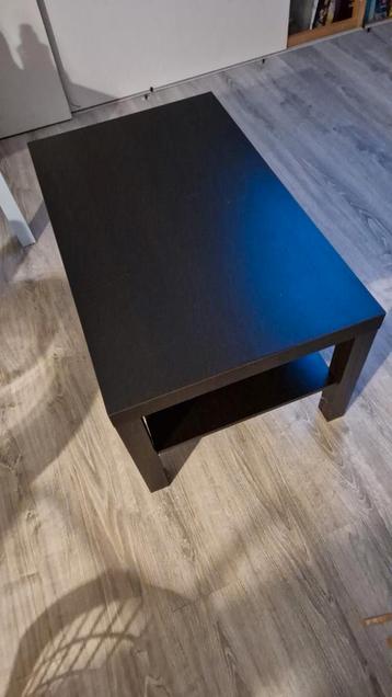 Ikea Lack donkerbruine Salontafel met Opbergruimte beschikbaar voor biedingen