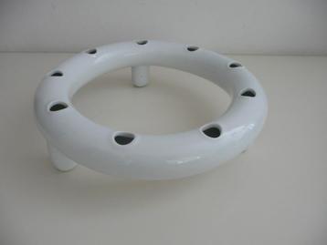 Serax vaas rond wit steek korte bloem bloemensteker beschikbaar voor biedingen