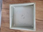 Vierkante bakvorm 22,9 x 22,9 x 7,6 cm, Ophalen of Verzenden, Gebruikt, Taarten, Bakvorm