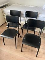 Schoolstoelen 4x, Ophalen, Zo goed als nieuw, Vier