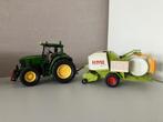 siku john deere trekker + balenpers, Ophalen of Verzenden, Zo goed als nieuw