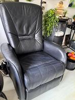 relaxfauteuil, Huis en Inrichting, Fauteuils, Ophalen, Gebruikt, 75 tot 100 cm, Leer