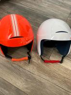 2 kinder ski helmen verstelbaar maat 53-56 cm, Overige typen, Ophalen of Verzenden, Zo goed als nieuw, Skiën