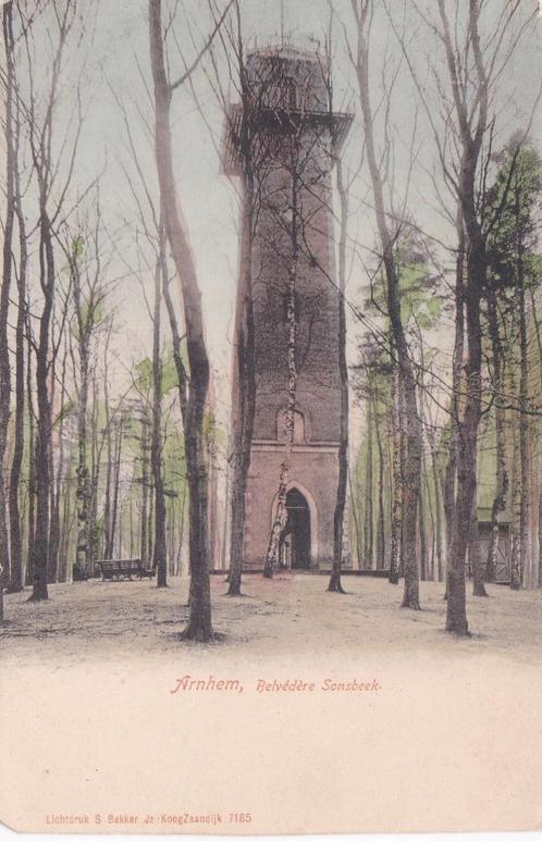 16622 Belvedere Sonsbeek Arnhem mooie oude kaart, Verzamelen, Ansichtkaarten | Nederland, Ongelopen, Gelderland, 1920 tot 1940