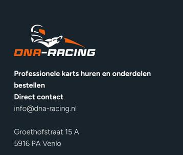 Kart verhuur en kart onderdelen webshop beschikbaar voor biedingen