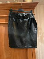 Lederlook rok, Zwart, Maat 46/48 (XL) of groter, Nieuw, Ophalen of Verzenden