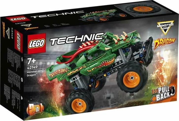 Lego Technic 42149 Monster Jam Dragon NIEUW, Kinderen en Baby's, Speelgoed | Duplo en Lego, Nieuw, Lego, Complete set, Ophalen of Verzenden