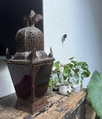 Marokkaanse grote kandelaar lamp oosters Arabisch lantaarn, Huis en Inrichting, Woonaccessoires | Kandelaars en Kaarsen, Gebruikt