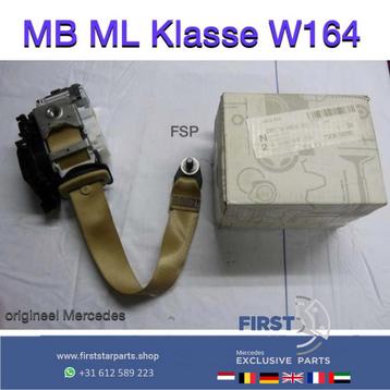 W164 ML GORDEL SET BRUIN Mercedes BRUINE GORDELS 2005-2012 O beschikbaar voor biedingen