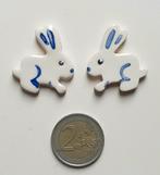 Mozaïek steentjes handgemaakte keramiek konijntjes, W1A, Verzenden, Nieuw, Materiaal