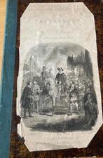 Antiek 1851 algemeene geschiedenis des vaderlands boek, J.P. Arend, 19e eeuw, Ophalen of Verzenden, Zo goed als nieuw