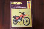 Honda XL & XR 250 500 1978 - 1981 werkplaatsboek XL500 XR250, Motoren, Handleidingen en Instructieboekjes, Honda